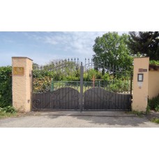 CANCELLO CARRABILE Ferro Battuto . Realizzazioni Personalizzate . cod. 050 . Detrazioni 50%