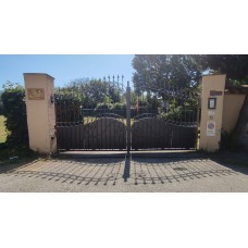 CANCELLO CARRABILE Ferro Battuto . Realizzazioni Personalizzate . cod. 050 . Detrazioni 50%