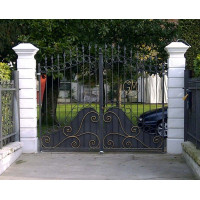 CANCELLO CARRABILE in Ferro Battuto . Realizzazioni Personalizzate . Cod. 050