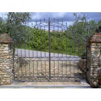 Wrought Iron Driveway Gate. Personalised Executions. 053