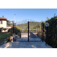 CANCELLO CARRABILE in Ferro Battuto . Realizzazioni Personalizzate . Cod. 053