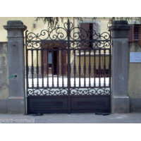 CANCELLO CARRABILE in Ferro Battuto . Realizzazioni Personalizzate . Cod. 058