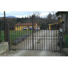 CANCELLO CARRABILE in Ferro . Realizzazioni Personalizzate . Cod. 061