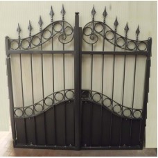 Wrought Iron Driveway Gate. Personalised Executions. 063