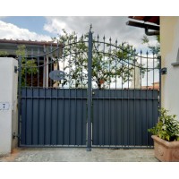 Wrought Iron Pedestrian Gate. Personalised Executions. 073