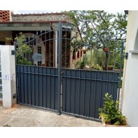 Wrought Iron Pedestrian Gate. Personalised Executions. 073