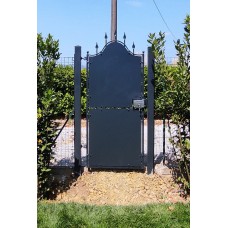 CANCELLO PEDONALE Ferro Battuto . Realizzazioni Personalizzate . cod. 073 . Detrazioni 50%