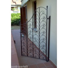 Wrought Iron Pedestrian Gate. Personalised Executions. 076