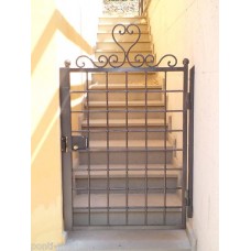 Wrought Iron Pedestrian Gate. Personalised Executions. 081