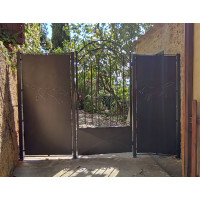 CANCELLO PEDONALE in Ferro Battuto . Realizzazioni Personalizzate . Cod. 084