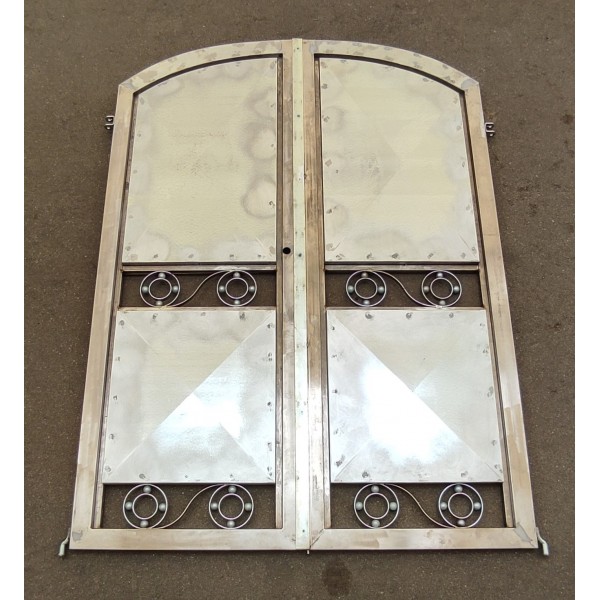 CANCELLO PEDONALE Ferro Battuto . Realizzazioni Personalizzate . cod. 085 . Detrazioni 50%