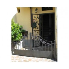 Wrought Iron Pedestrian Gate. Personalised Executions. 087