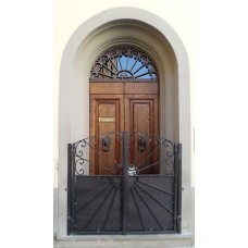 Wrought Iron Pedestrian Gate. Personalised Executions. 088