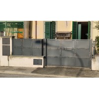 CANCELLO CARRABILE Ferro Battuto . Realizzazioni Personalizzate . cod. 090 . Detrazioni 50%