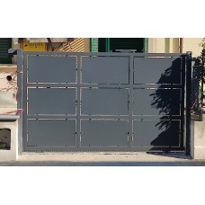 CANCELLO CARRABILE Ferro Battuto . Realizzazioni Personalizzate . cod. 090 . Detrazioni 50%