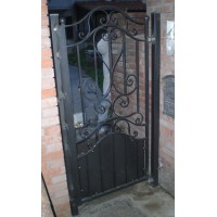 Wrought Iron Pedestrian Gate. Personalised Executions. 097
