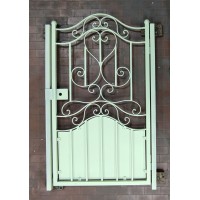Wrought Iron Pedestrian Gate. Personalised Executions. 097