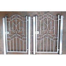 Wrought Iron Pedestrian Gate. Personalised Executions. 097