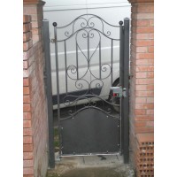 Wrought Iron Pedestrian Gate. Personalised Executions. 097