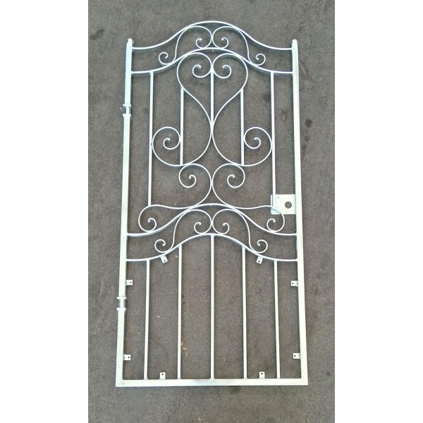 Wrought Iron Pedestrian Gate. Personalised Executions. 097