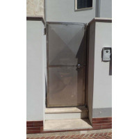 CANCELLO PEDONALE in Acciaio Inox . Realizzazioni Personalizzate . Cod. 099