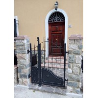 CANCELLO PEDONALE Ferro . Realizzazioni Personalizzate . cod. 1502 . Detrazioni 50%