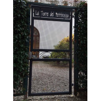 CANCELLO PEDONALE in Ferro Battuto . Realizzazioni Personalizzate . Cod. 1505