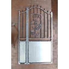 Wrought Iron Pedestrian Gate. Personalised Executions. 1530