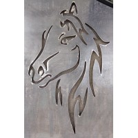 CANCELLO CARRABILE Ferro Design con taglio laser . Realizzazioni Personalizzate . cod. 1511 . Detrazioni 50%