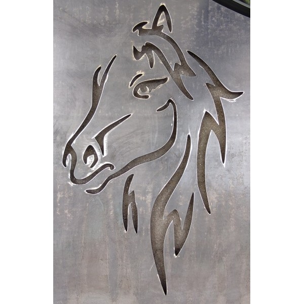 CANCELLO CARRABILE Ferro Design con taglio laser . Realizzazioni Personalizzate . cod. 1511 . Detrazioni 50%