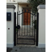 Wrought Iron Pedestrian Gate. Personalised Executions. 1514