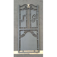 CANCELLO PEDONALE in Ferro con disegno Laser . Realizzazioni Personalizzate . Cod. 1515