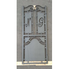 CANCELLO PEDONALE in Ferro con disegno Laser . Realizzazioni Personalizzate . Cod. 1515