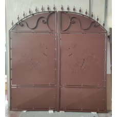 CANCELLO PEDONALE in Ferro con disegno Laser . Realizzazioni Personalizzate . Cod. 1521