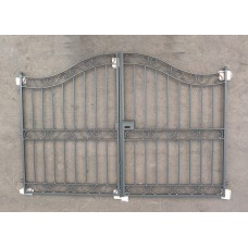 Wrought Iron Driveway Gate. Personalised Executions. 1535