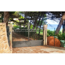 CANCELLO CARRABILE in Ferro Battuto . Realizzazioni Personalizzate . Cod. 1536