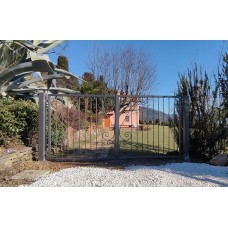 CANCELLO PEDONALE Ferro Battuto . Realizzazioni Personalizzate . cod. 1537 . Detrazioni 50%