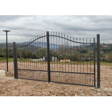 CANCELLO CARRABILE in Ferro . Realizzazioni Personalizzate . Cod. 1541