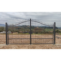 CANCELLO CARRABILE in Ferro . Realizzazioni Personalizzate . Cod. 1541