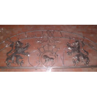 CANCELLO CARRABILE in Ferro con disegno Laser . Realizzazioni Personalizzate . Cod. 191