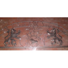 CANCELLO CARRABILE in Ferro con disegno Laser . Realizzazioni Personalizzate . Cod. 191