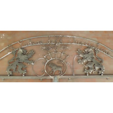 CANCELLO CARRABILE in Ferro con disegno Laser . Realizzazioni Personalizzate . Cod. 191