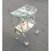 COMODINO in FERRO BATTUTO . Realizzazioni Personalizzate . 1251