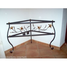 Wrought Iron Consolle Etagere Furniture. Personalised Executions. 303