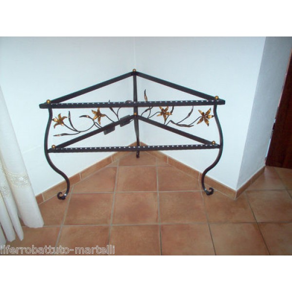 Wrought Iron Consolle Etagere Furniture. Personalised Executions. 303