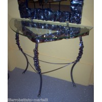 Wrought Iron Consolle Etagere Furniture. Personalised Executions. 311