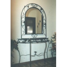 Wrought Iron Consolle Etagere Furniture. Personalised Executions. 324
