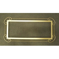 CORNICE FERRO BATTUTO per Specchio o Foto con o senza LED . Realizzazioni Personalizzate . 821