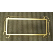 CORNICE FERRO BATTUTO per Specchio o Foto con o senza LED . Realizzazioni Personalizzate . 821