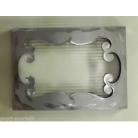 CORNICE design Laser FERRO Battuto per Specchio o Foto con o senza LED . Realizzazioni Personalizzate . 830